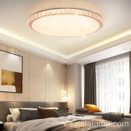 Luz de techo de estilo de cristal redondo LED